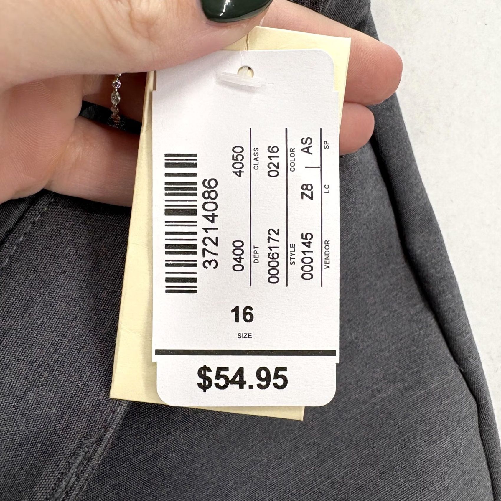 Vintage Christopher & Banks Pants Womens 16 Gray Dress Pants Straight Leg Size 38" / US 16 / IT 52 - 5 Thumbnail