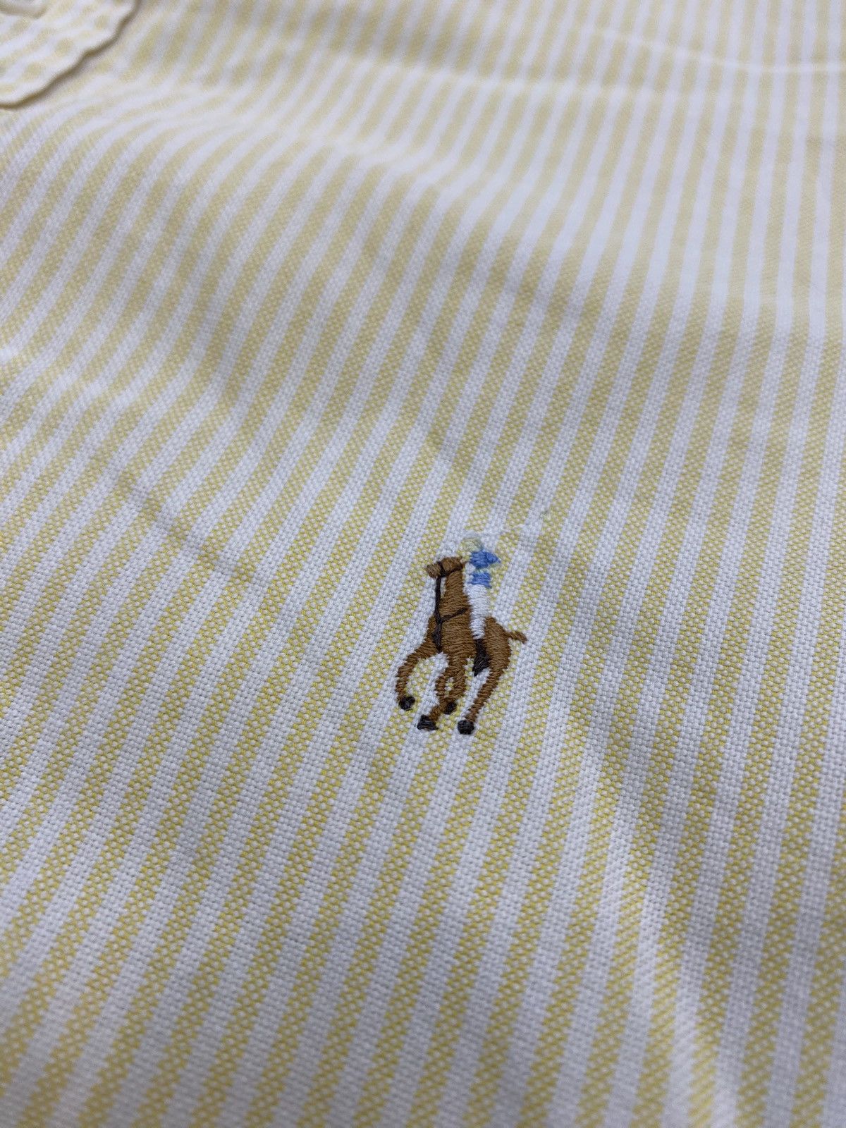 Vintage Polo Ralph Lauren Tennis Shirt Striped Short Sleeve Pony Size US M / EU 48-50 / 2 - 4 Thumbnail