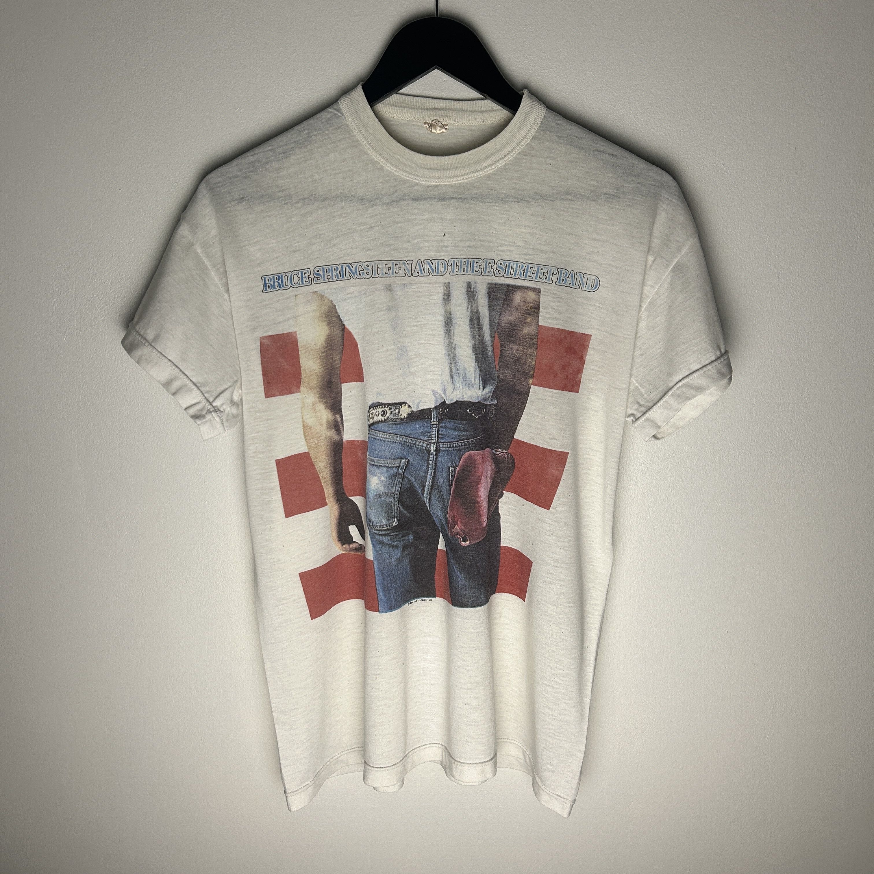 Band Tees Vintage Bruce Springsteen Born In The USA 80’s Band T-shirt Size US XL / EU 56 / 4 - 1 Thumbnail