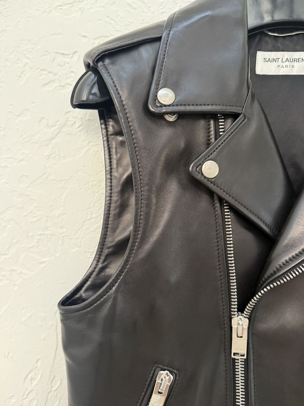 Saint Laurent Paris Rare — Saint Laurent FW13 Vest Size US S / EU 44-46 / 1 - 4 Thumbnail