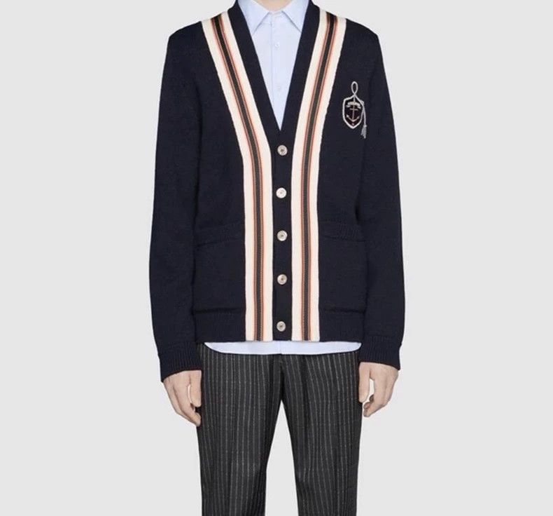 Gucci Gucci Wool knitted cardigan jacket 2502-Nextarrow Size US S / EU 44-46 / 1 - 5 Thumbnail