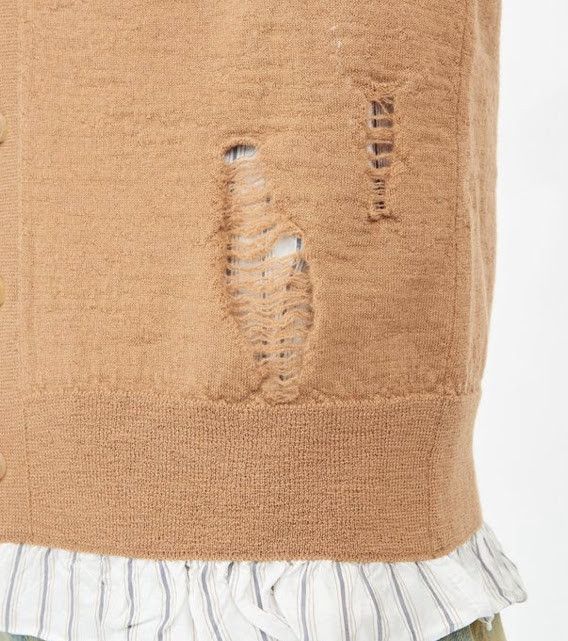 Maison Margiela o1w1db10324 Cardigans in Camel Size US L / EU 52-54 / 3 - 4 Thumbnail
