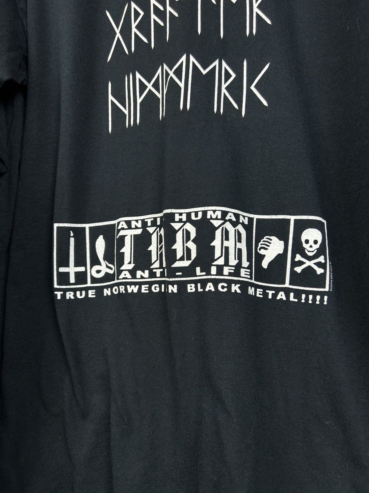 Band Tees 00s Taake Over Bjoergvin Graater Himmerik 2005 Long Sleeve Size US XL / EU 56 / 4 - 7 Thumbnail