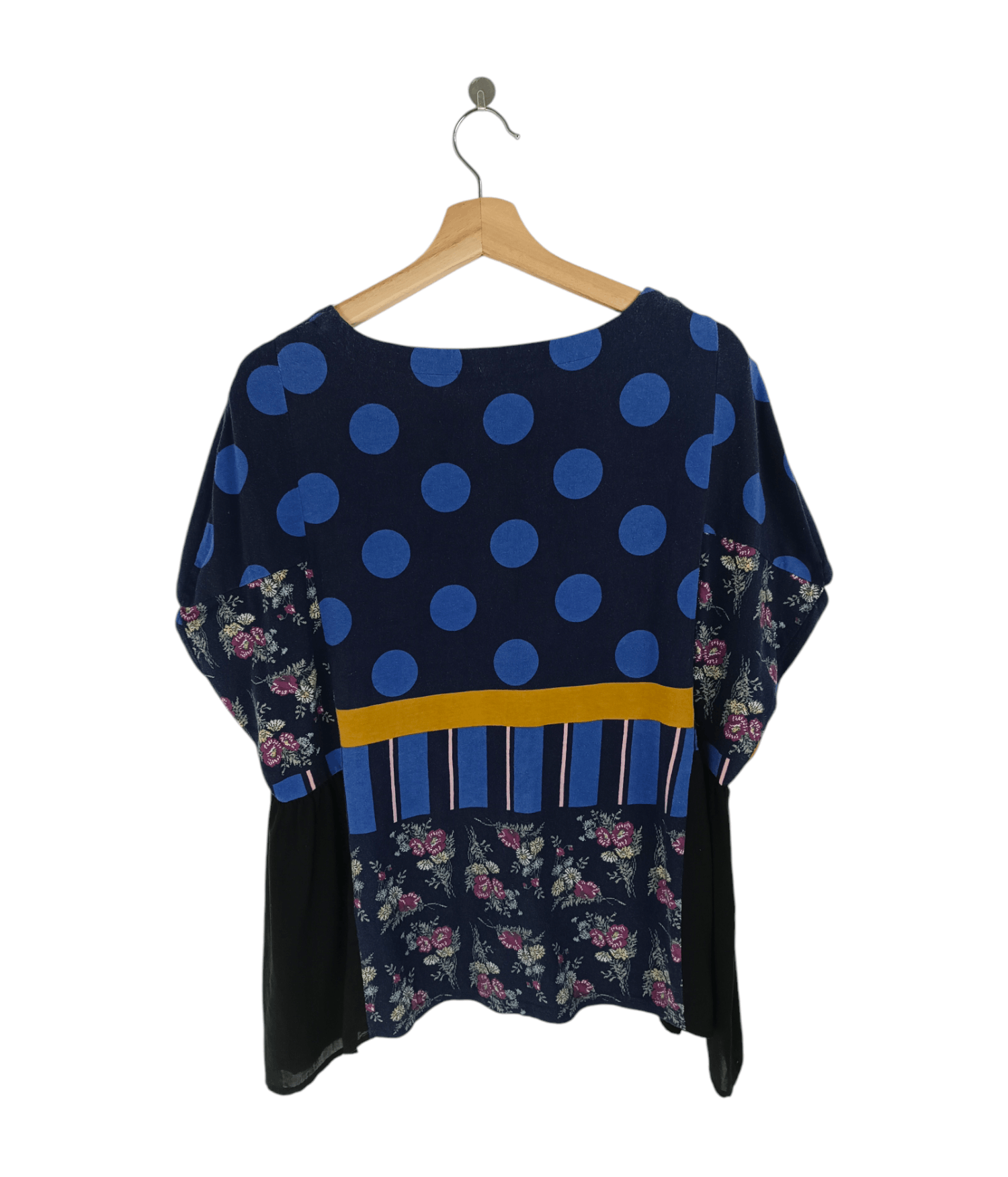 Vintage VINTAGE SUPER HAKKA POLKADOT CUTE INDIE SHIBORI TOP Size L / US 10 / IT 46 - 2 Thumbnail