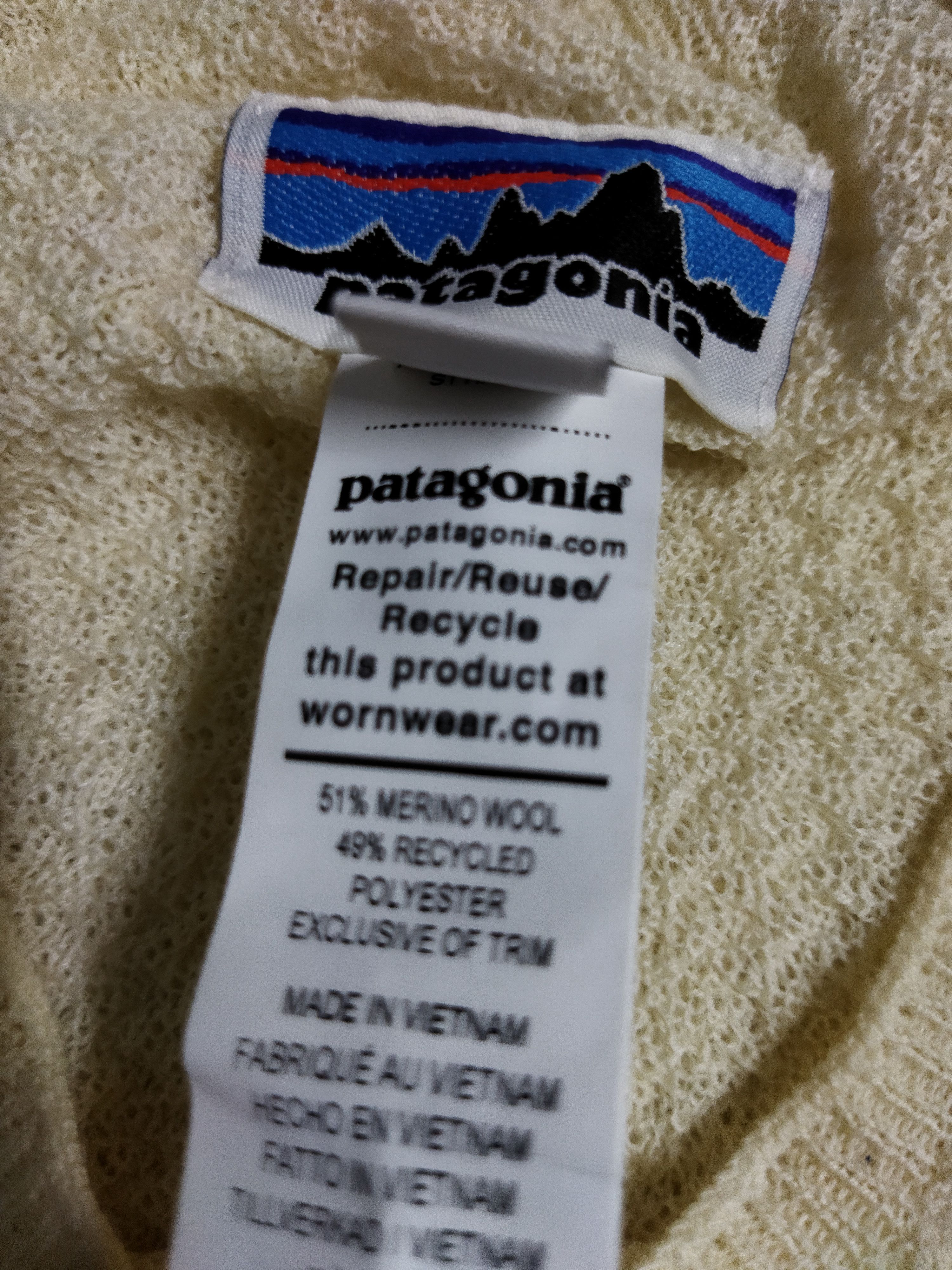 Patagonia Patagonia Recycled Cashmere Sweater Size US S / EU 44-46 / 1 - 5 Thumbnail