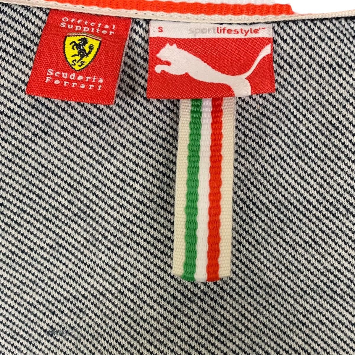 Ferrari × Puma Puma Ferrari Sport Wear Streetwear Biker Double Jacket Size XS / US 0-2 / IT 36-38 - 10 Thumbnail