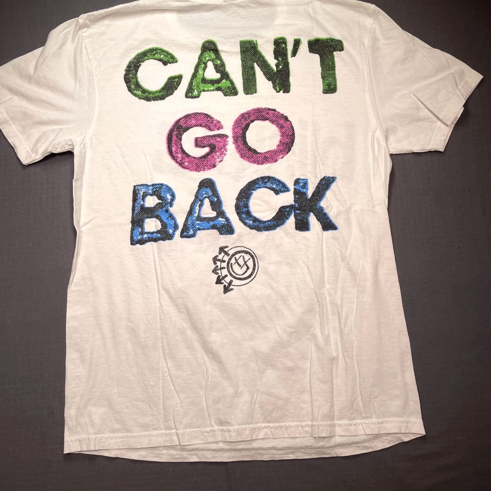Vintage Blink-182 Shirt Mens Large White One More Time Part 2 Can't Go Back Band Tee Size US L / EU 52-54 / 3 - 4 Thumbnail