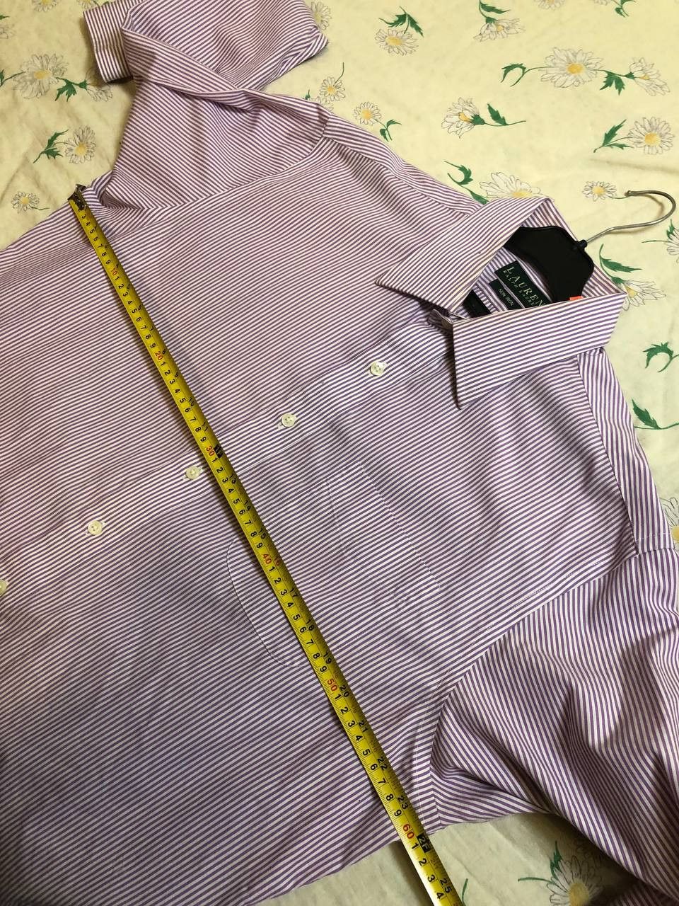 Polo Ralph Lauren Lauren Ralph Lauren Striped Non Iron Button Down Dress shirt Size US XXL / EU 58 / 5 - 7 Thumbnail