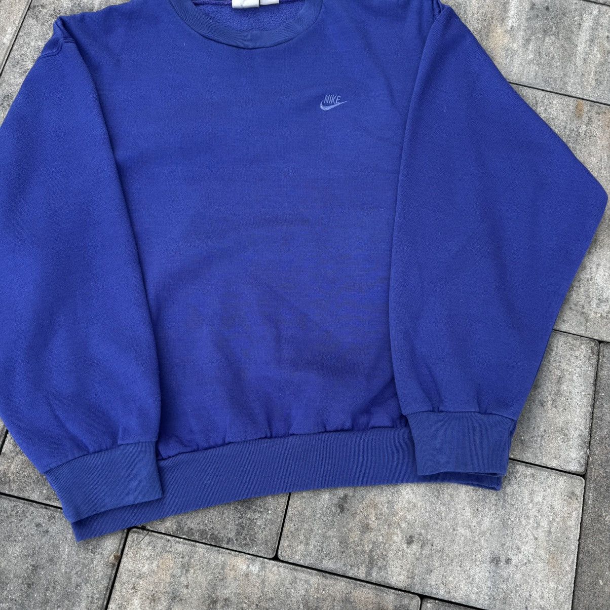 Nike Vintage 90s Nike Basic Logo Sweatshirt Crewneck S Size Boxy Size US S / EU 44-46 / 1 - 4 Thumbnail