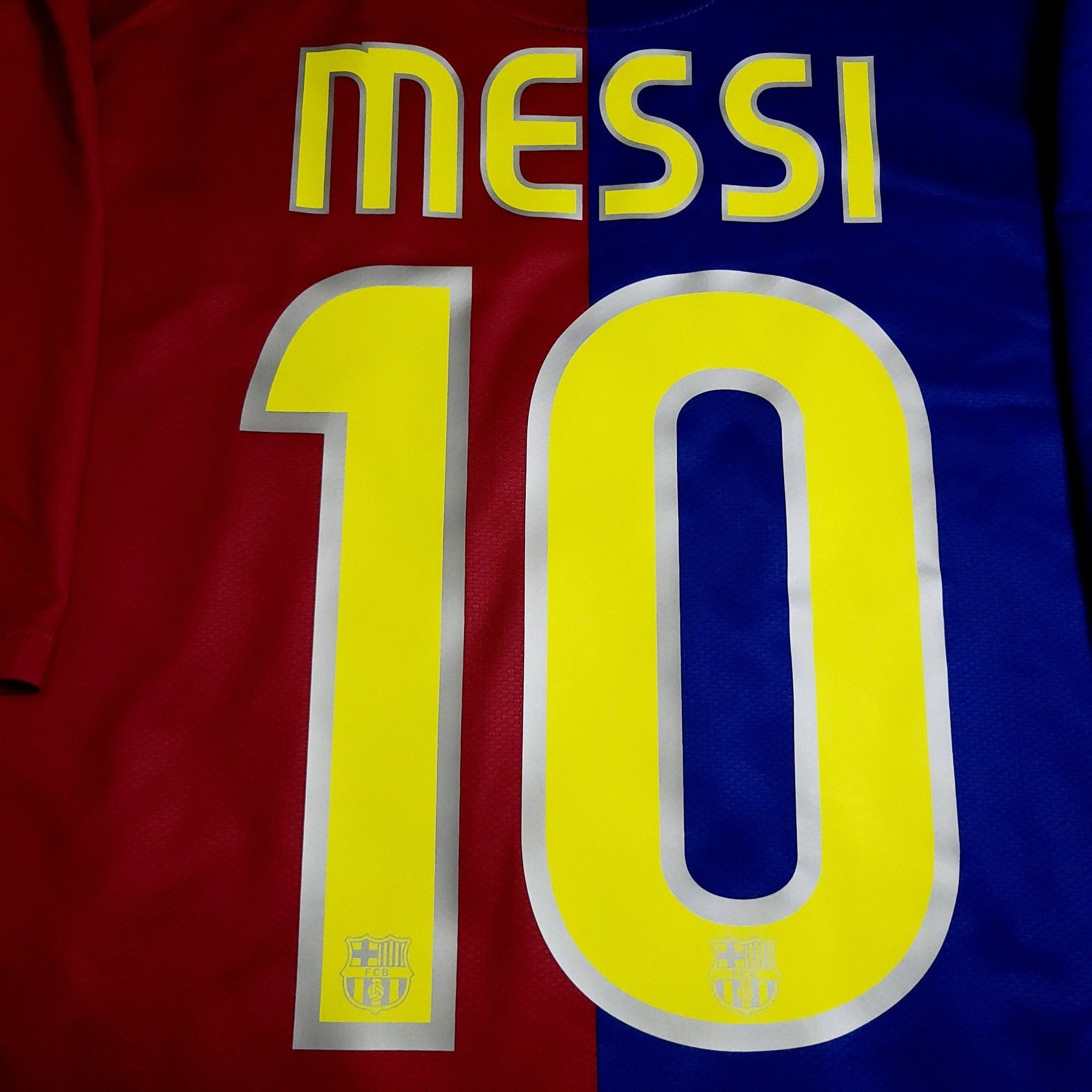 Nike Messi Barcelona TREBLE 2008 2009 Soccer Jersey XL Size US XL / EU 56 / 4 - 4 Thumbnail