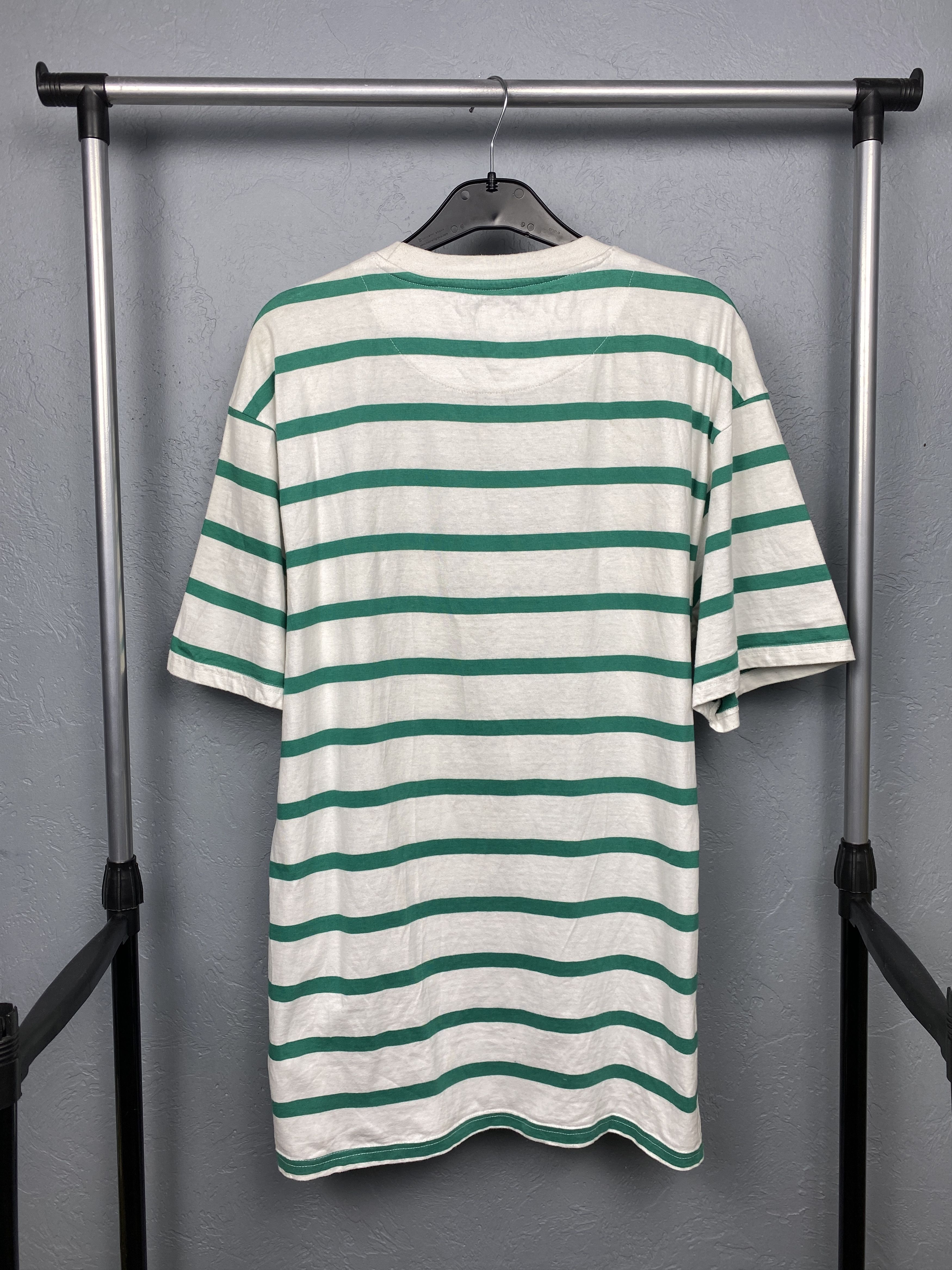 Karl Kani Karl Kani Vintage Mens Striped T-Shirt Tee Size US L / EU 52-54 / 3 - 7 Thumbnail