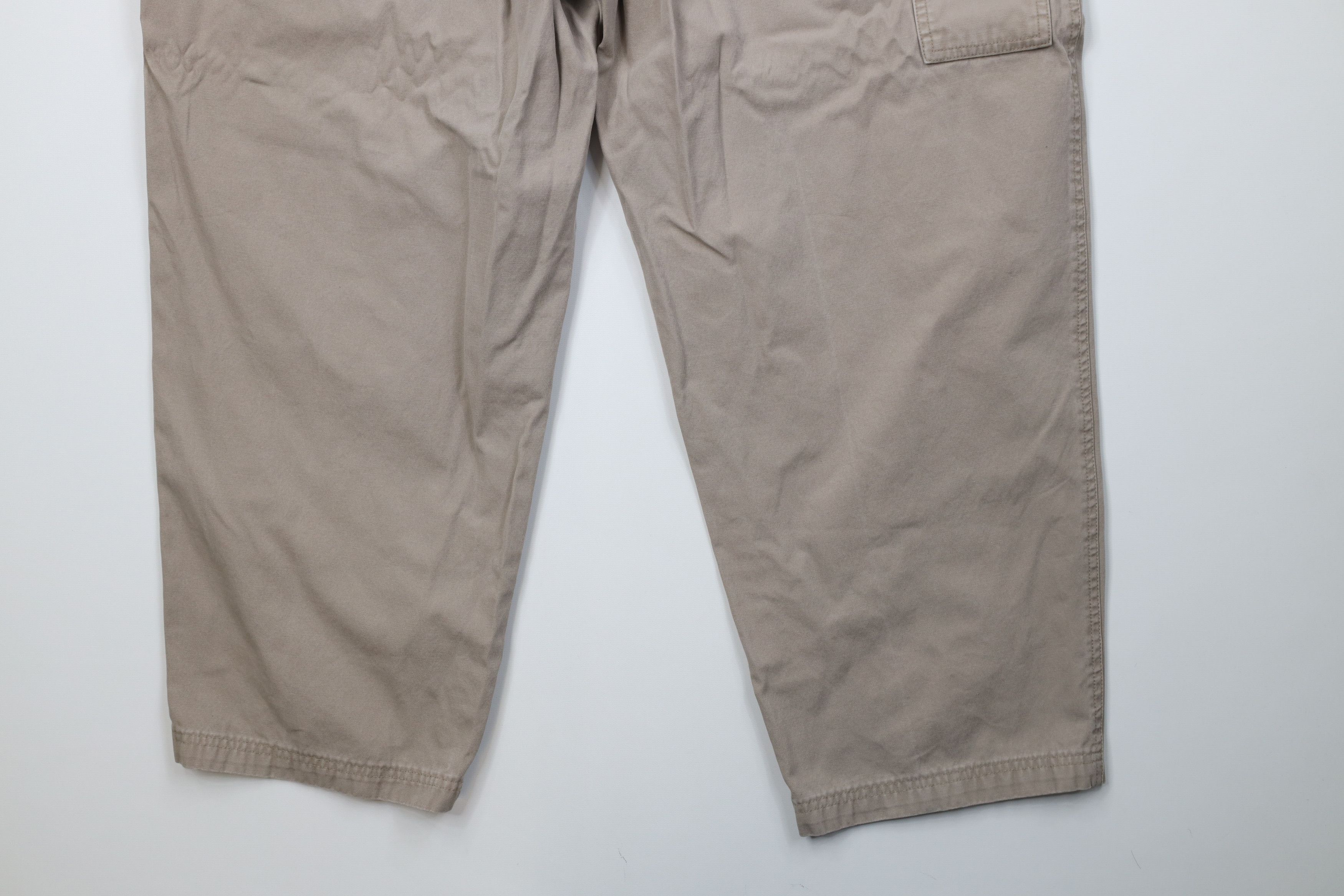 Cabelas Vintage Y2K Cabelas Relaxed Fit Wide Leg Cargo Pants Beige Size US 44 / EU 60 - 11 Thumbnail