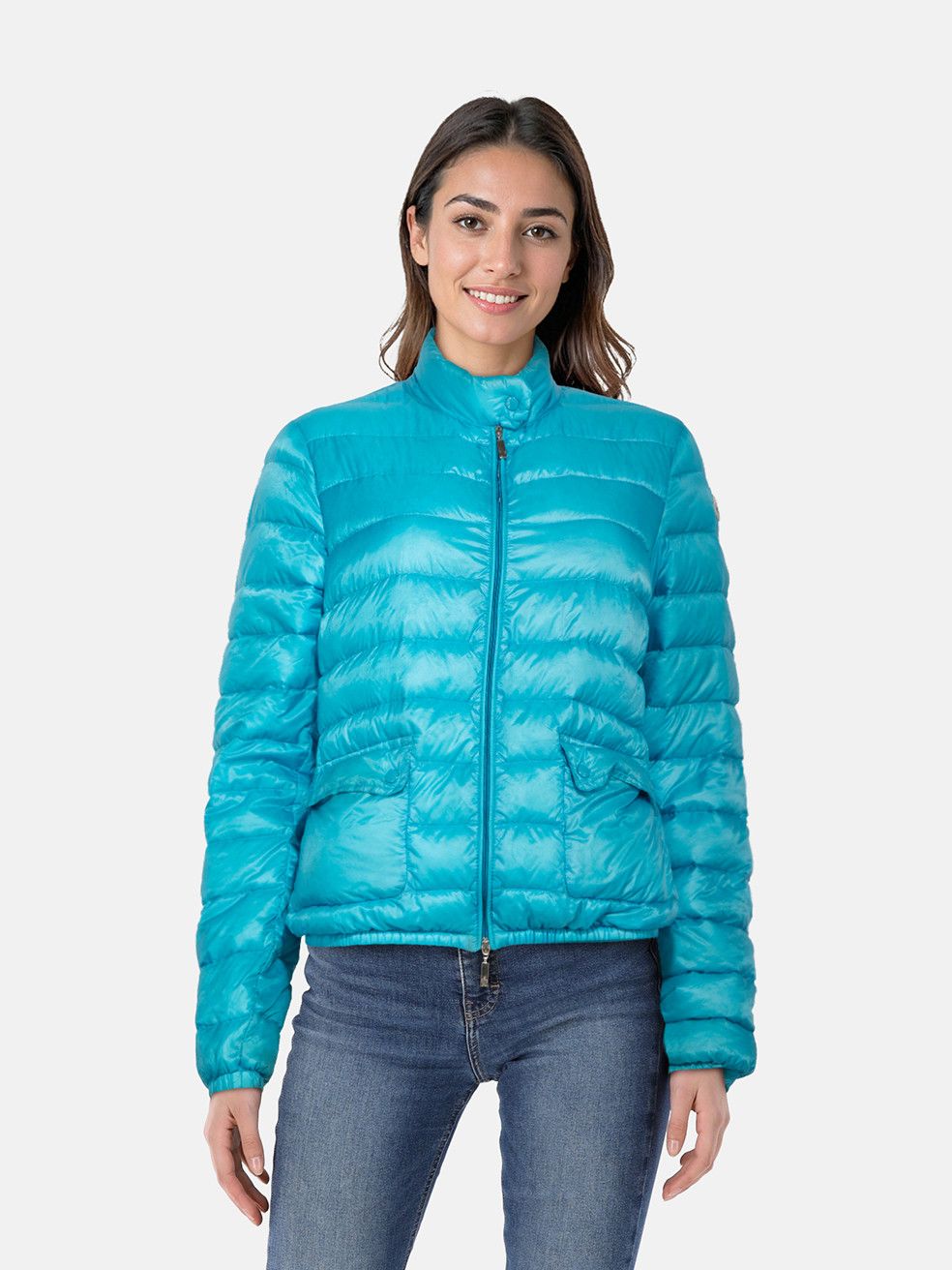Moncler Blue Down Filled Puffer Jacket Size M / US 6-8 / IT 42-44 - 1 Thumbnail