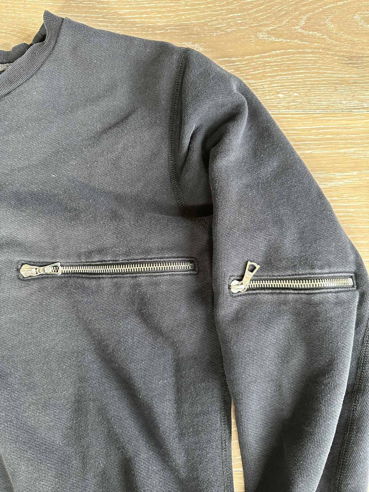 John Elliott Black Zipper Clash Sweater Size US S / EU 44-46 / 1 - 2 Thumbnail