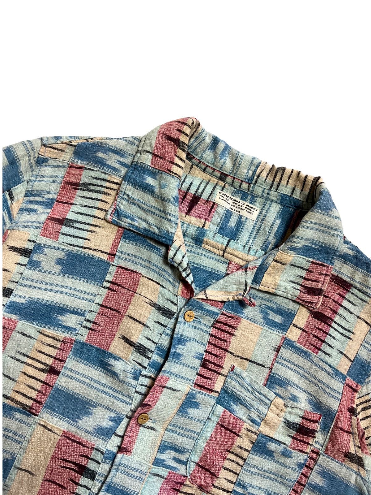 Vintage Cube Sugar patchwork button up inspired kapital Size US M / EU 48-50 / 2 - 2 Thumbnail