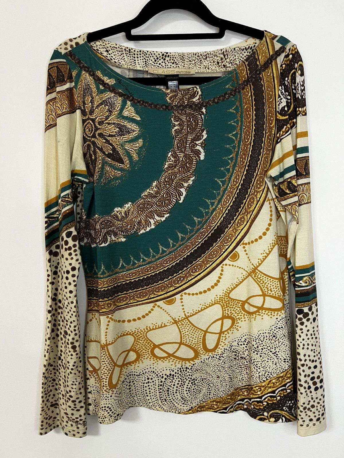 Roberto Cavalli Roberto cavalli long sleeve top bambi Size M / US 6-8 / IT 42-44 - 1 Thumbnail