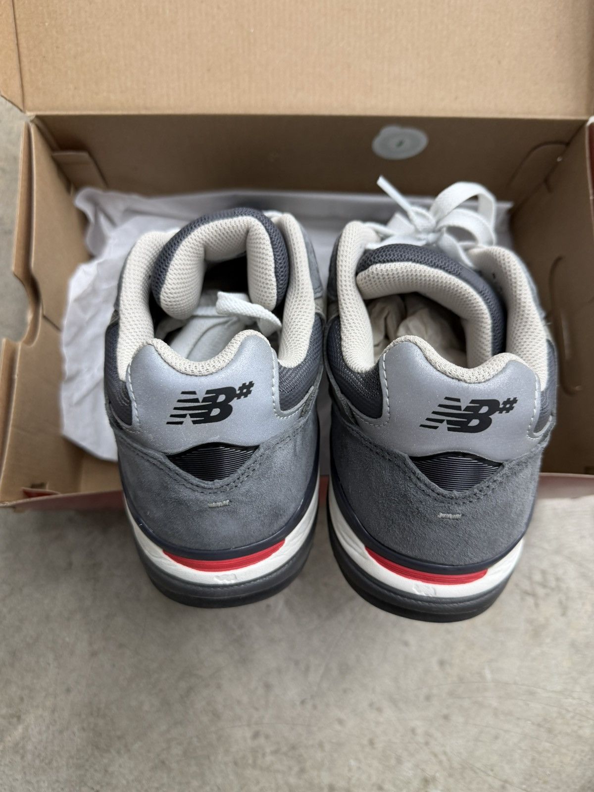 New Balance New Balance 993 Andrew Reynolds Grey Alphanumeric Size US 11 / EU 44 - 2 Thumbnail