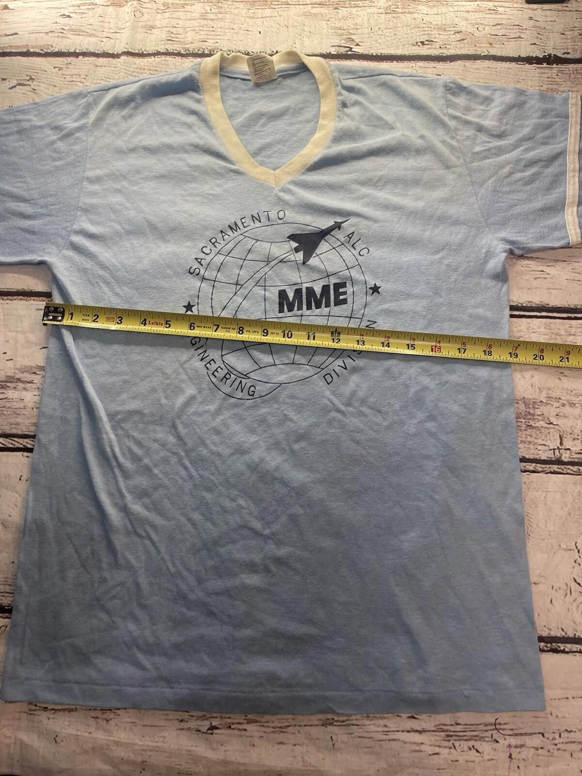 Jerzees Vintage Old Sacramento MME Air Force Engineering USA L Size US L / EU 52-54 / 3 - 6 Thumbnail