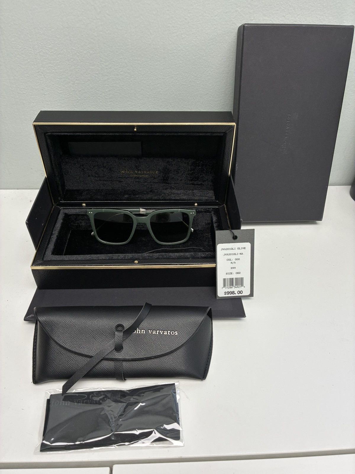 John Varvatos SJVA201 limited edition sunglasses Size ONE SIZE - 4 Thumbnail