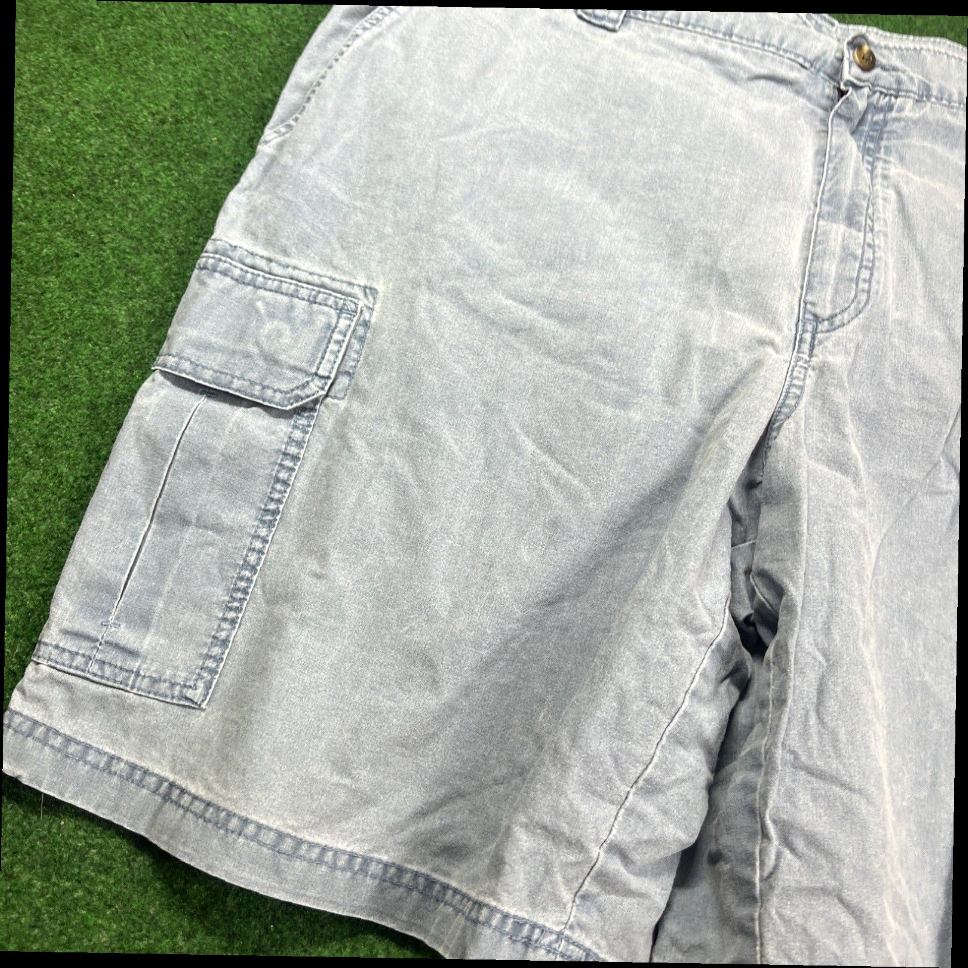 Vintage Vintage LL Bean Shorts Adult 42 Blue Cargo Hiking Outdoor Natural Fit Men's Size US 42 / EU 58 - 3 Thumbnail