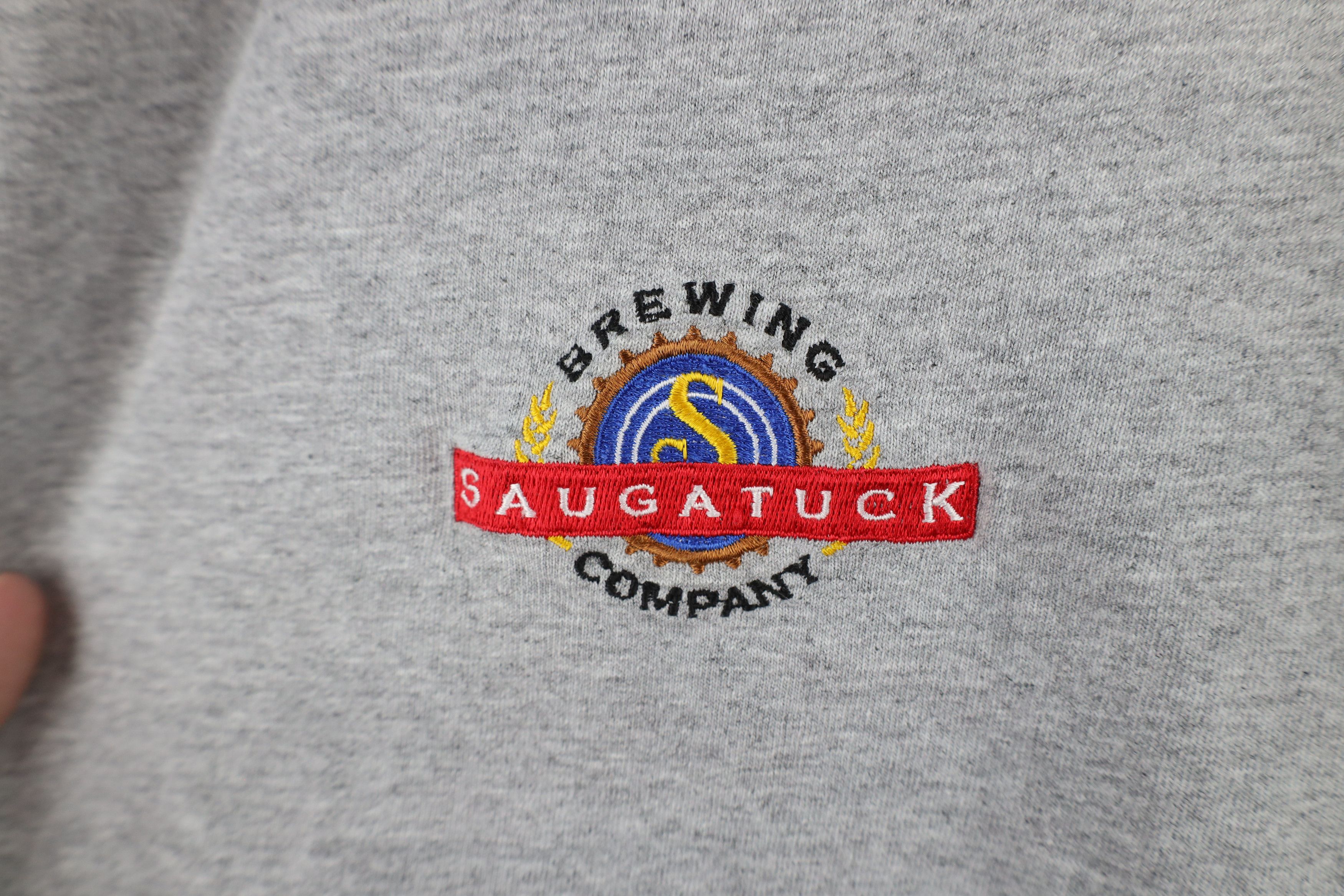 Vintage Vintage Streetwear Saugatuck Brewing Company T-Shirt Gray Size US XXL / EU 58 / 5 - 4 Thumbnail