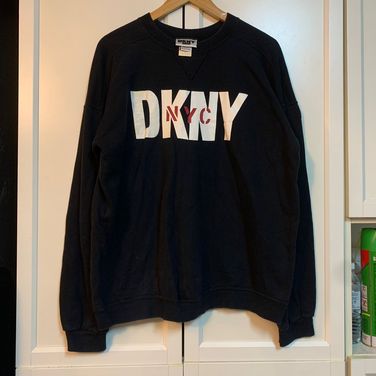 Vintage Dkny NYC Jeans Black Sweatshirt