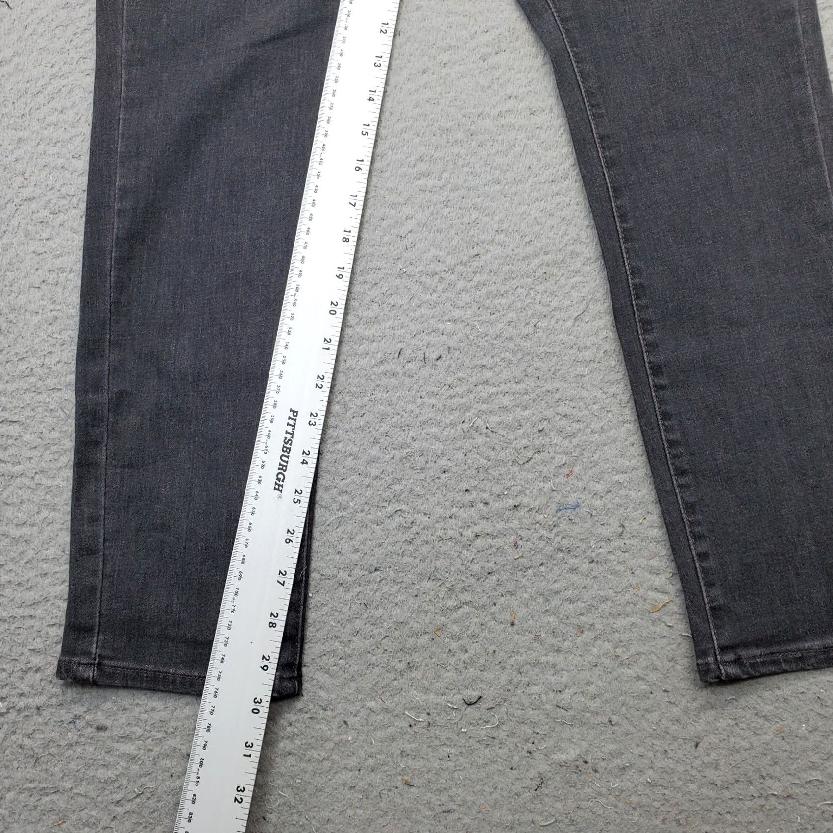 Levi's Levi's 311 Skinny Jeans Women Black Denim Cotton Stretch Mid Rise 33x30 Jeans Womens Regular 33 Modern Size 24" / US 00 / IT 34 - 4 Thumbnail