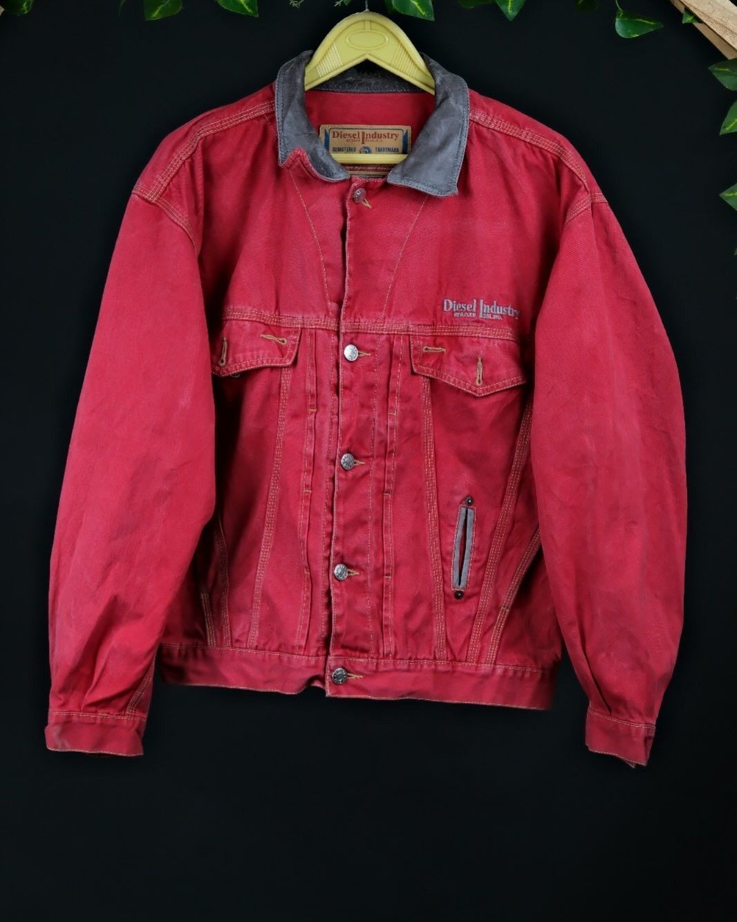 Diesel × Vintage Rare 💥 Vintage Diesel Trucker Denim Jacket Size US M / EU 48-50 / 2 - 1 Thumbnail