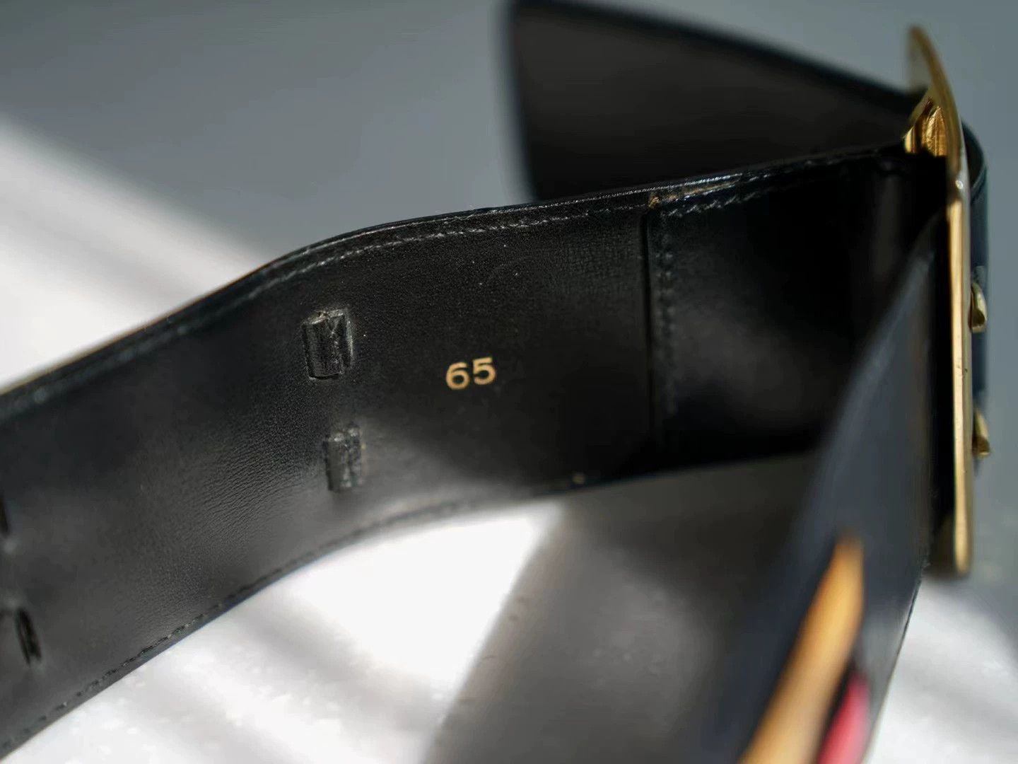 Celine Celine Vintage Belt Poster Series 5cm XS Size ONE SIZE - 5 Thumbnail