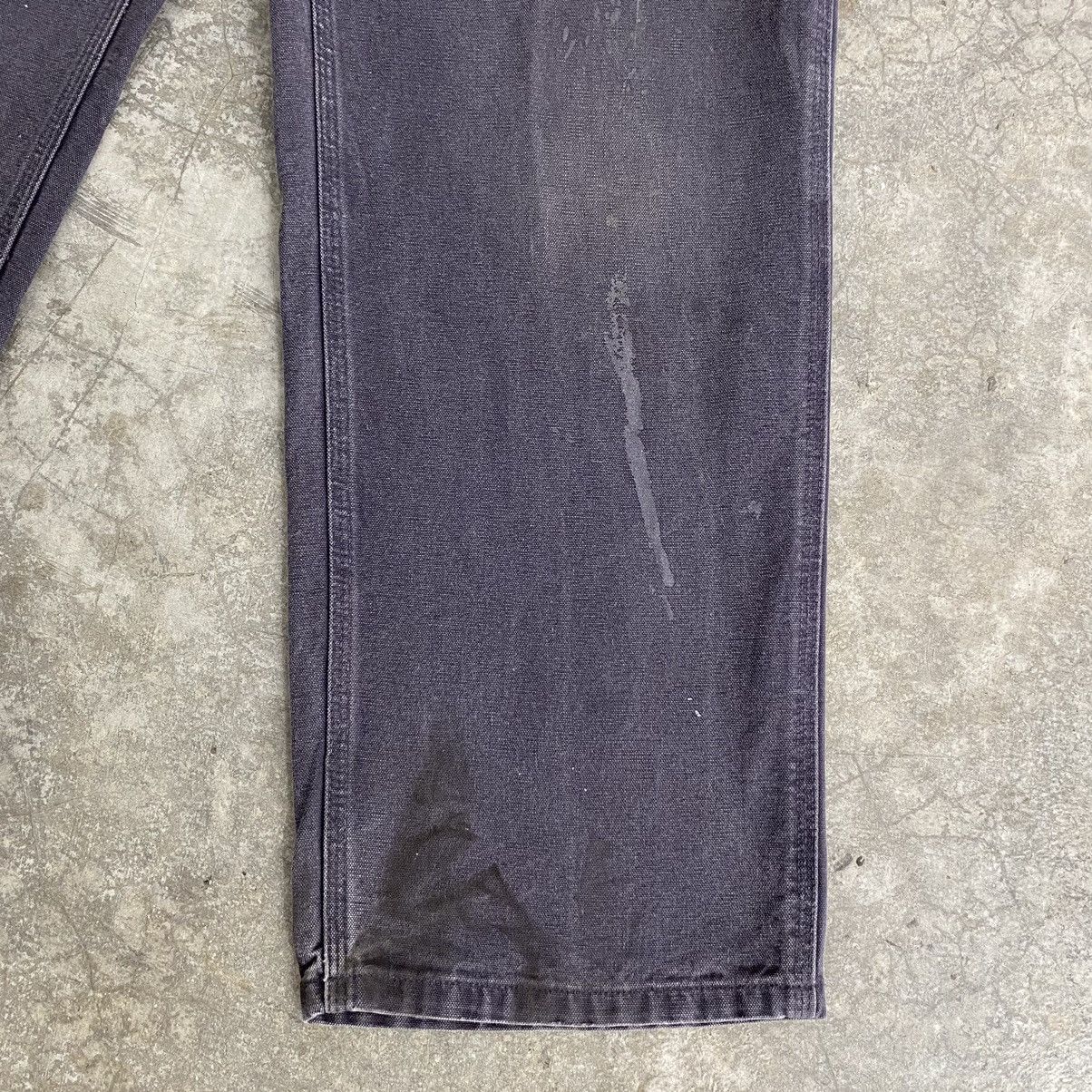 Carhartt Vintage Carhartt Faded Midnight Blue Dirty Carpenter Pants Size US 33 - 10 Thumbnail