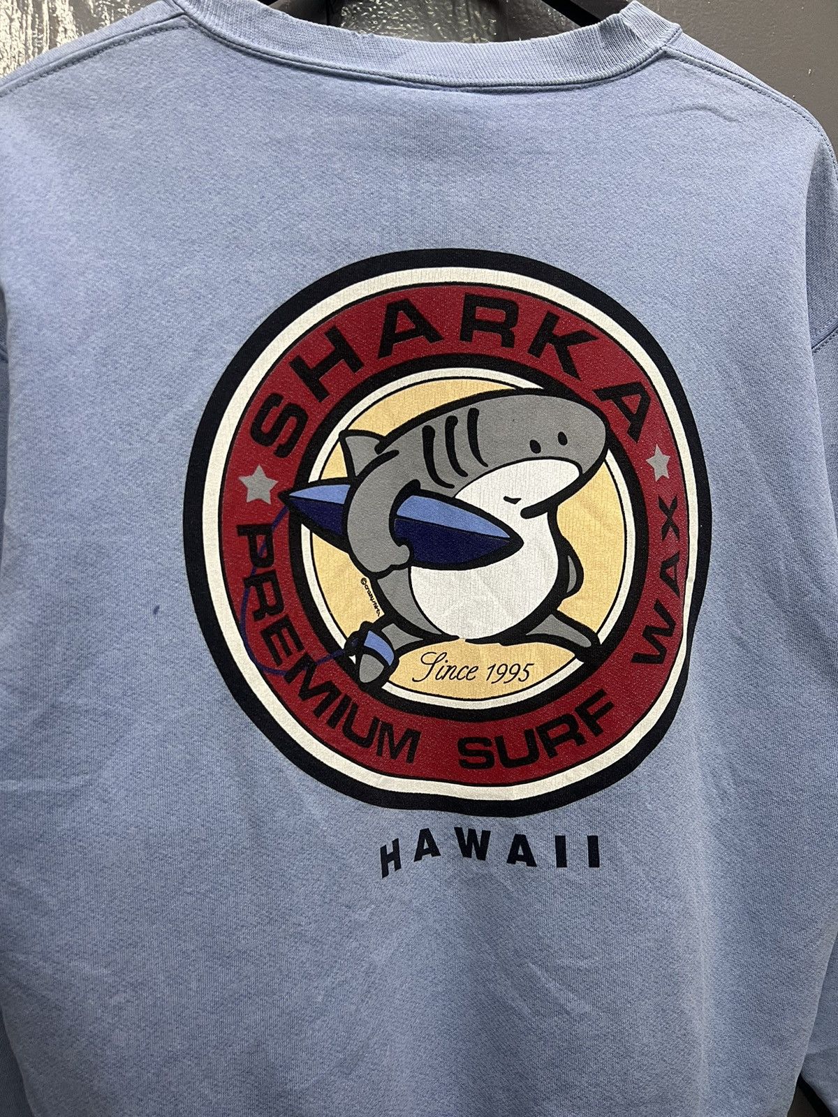 Vintage Vintage Sharka Surf Wax Sweatshirt Size US S / EU 44-46 / 1 - 9 Thumbnail