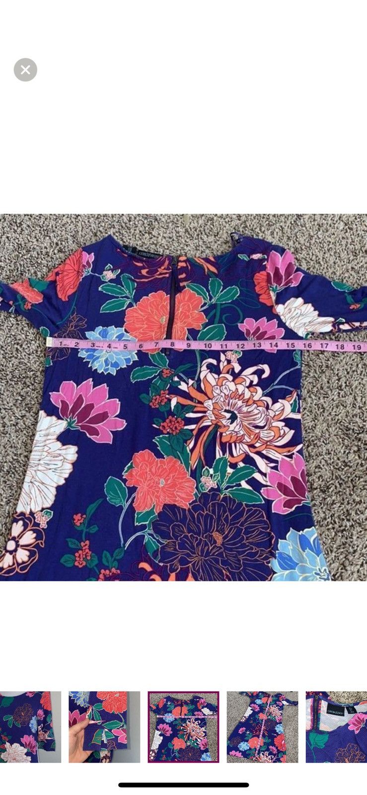 Cynthia Rowley Cynthia rowley small floral shift dress Size S / US 4 / IT 40 - 2 Thumbnail