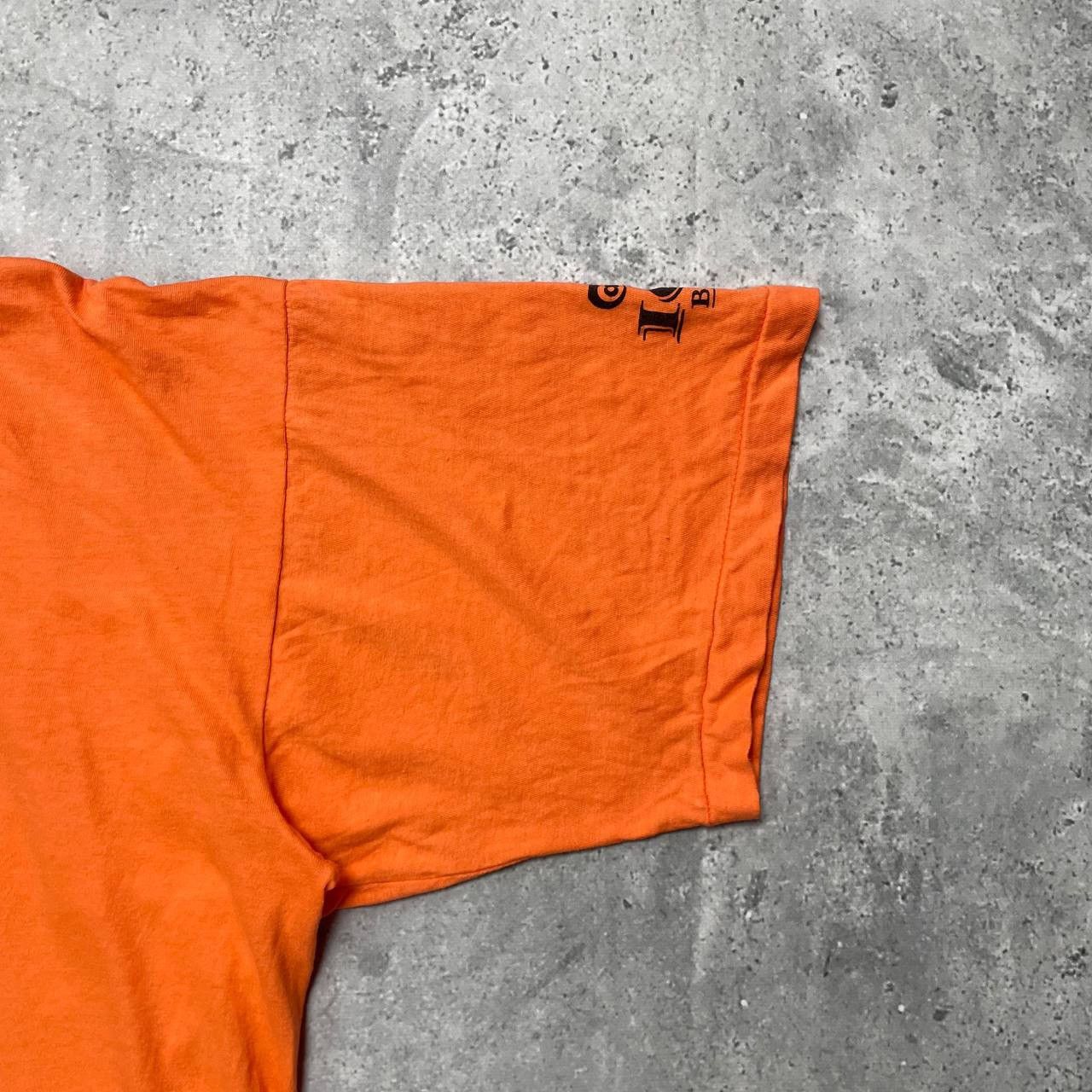 Vintage Vintage 90s Rising Heat Art T Shirt Orange Size XL Size US XL / EU 56 / 4 - 8 Thumbnail