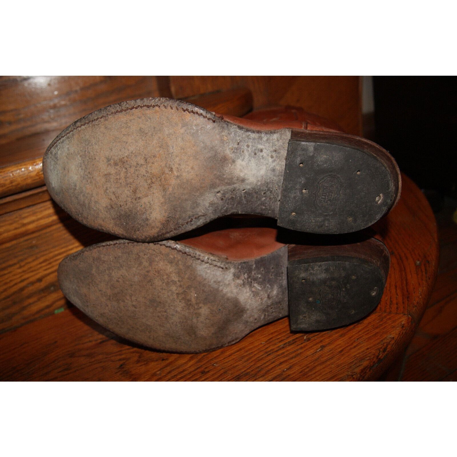 Nocona Boots Nocona Western Cowboy Boots 9 D Brown Redwood Deertan USA Size US 9 / EU 42 - 7 Thumbnail