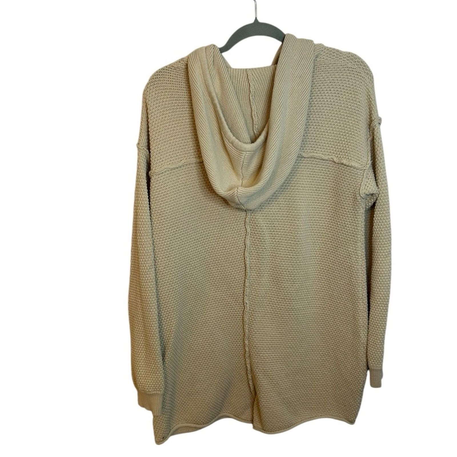 Free People Free People Beach Beige Knit Sweater Romper Size 27" / US 4 / IT 40 - 2 Thumbnail