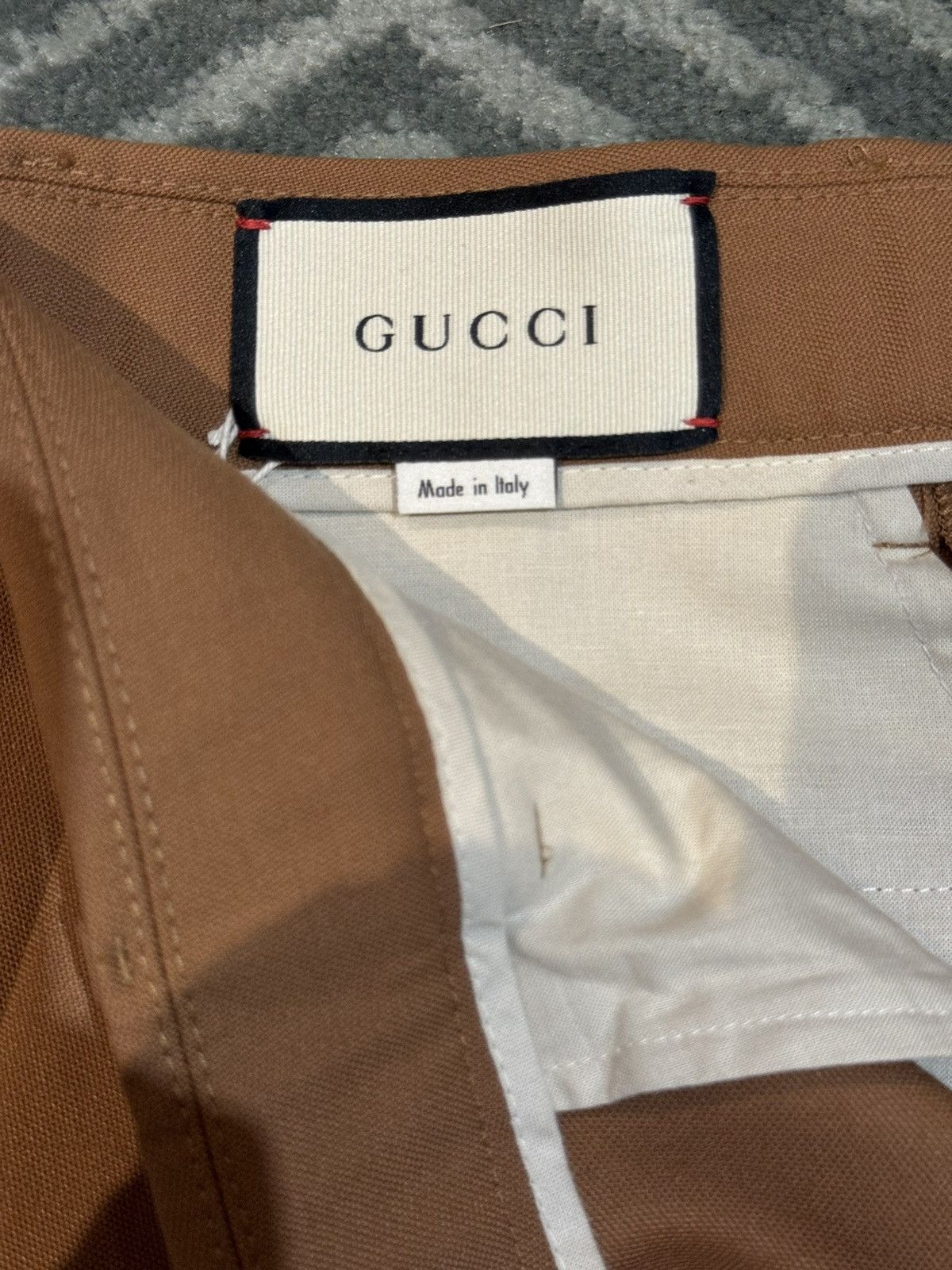 Gucci Gucci Brown Wool Bootcut Flared Pants Size 36 Size US 30 / EU 46 - 9 Thumbnail