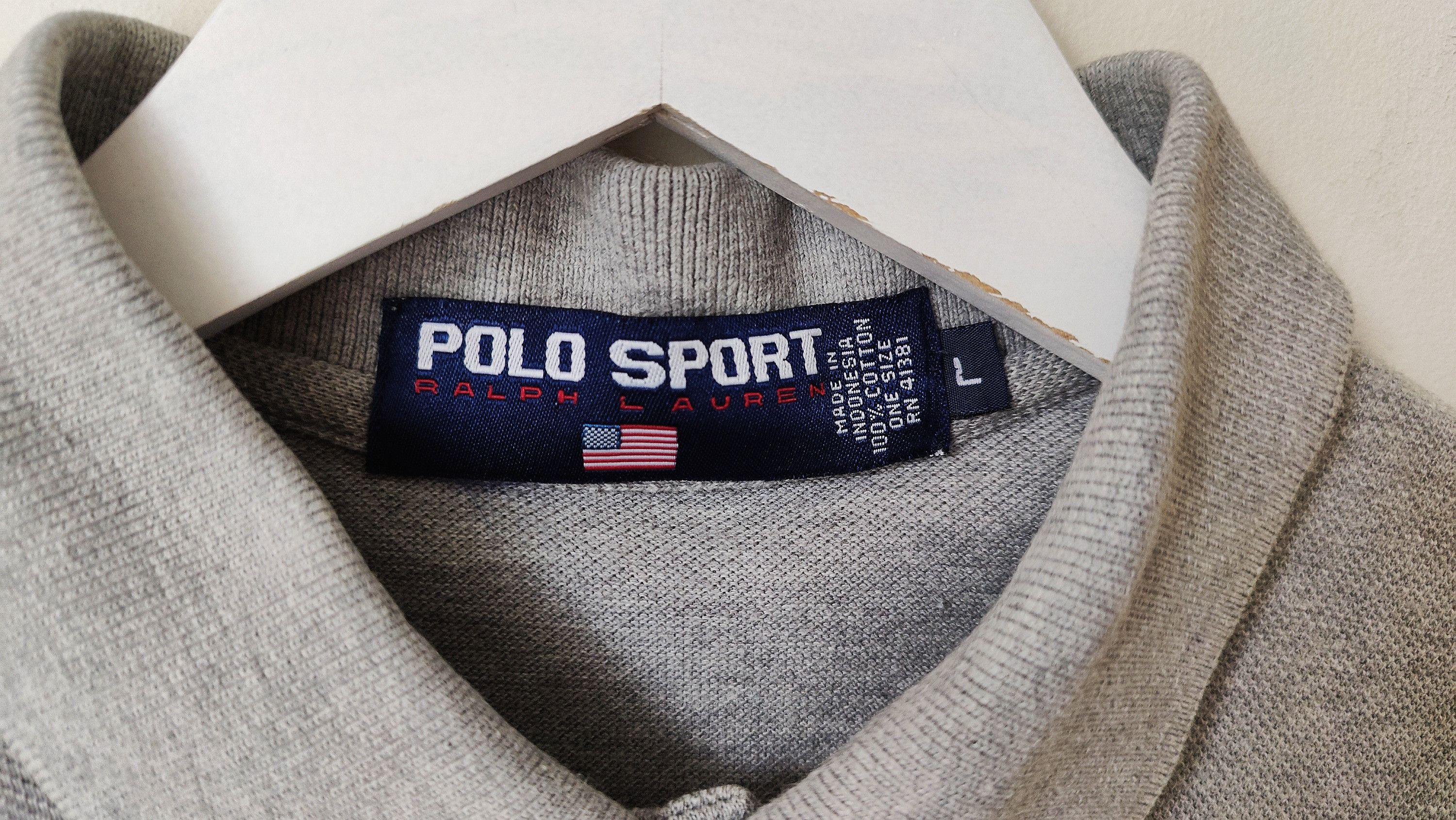 Polo Ralph Lauren × Ralph Lauren Ralph Lauren Polo Sport USA Polo Vintage VTG RARE Size US L / EU 52-54 / 3 - 2 Thumbnail