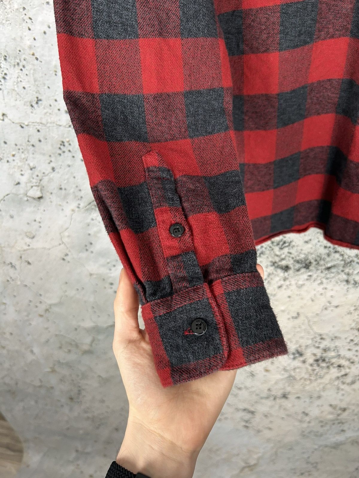 Volcom Volcom Flannel Tartan Black Red Shirt Skateboarding Timber Size US M / EU 48-50 / 2 - 4 Thumbnail