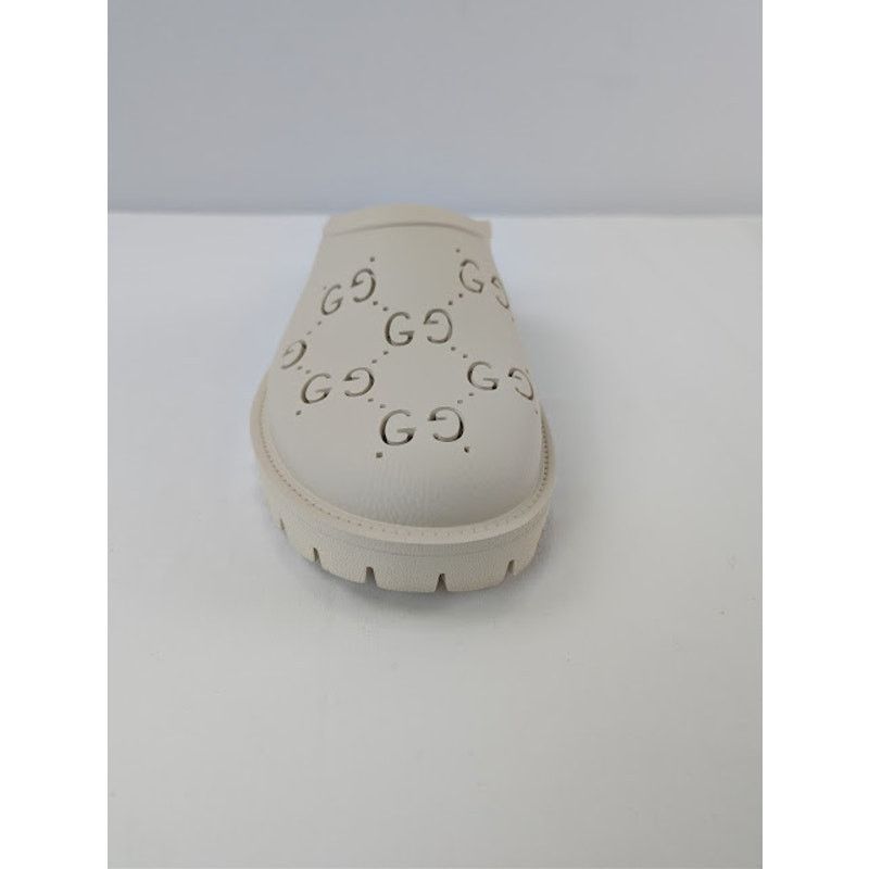 Gucci o1rshd1 GG Monogram Back Open Slip-On Sandal Size: 13.5 Size US 14 / EU 47 - 14 Thumbnail