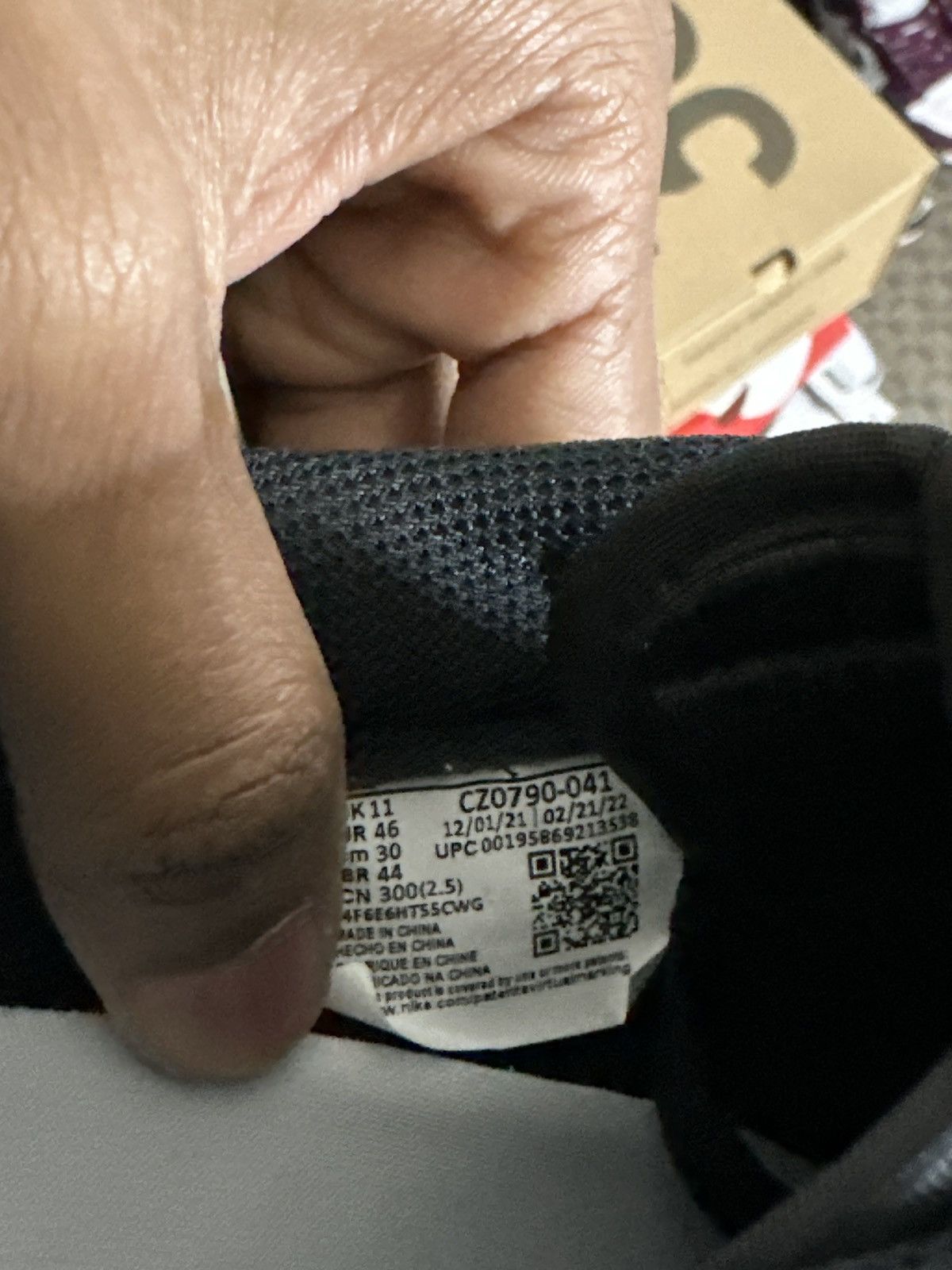 Jordan Brand Jordan 1 Low OG ‘Mystic Navy’ Size US 12 / EU 45 - 9 Thumbnail