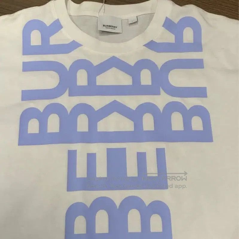 Burberry Burberry Women's Cotton T-Shirt in White. Size M / US 6-8 / IT 42-44 - 5 Thumbnail