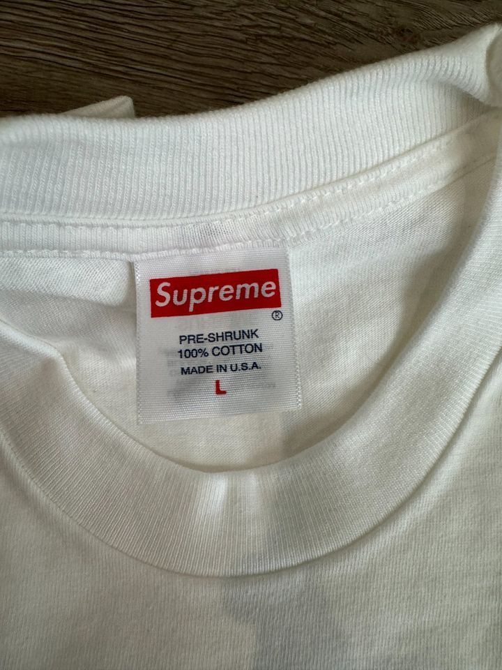 Supreme Supreme Box Logo Seoul Short Sleeve SZ L DS Size US L / EU 52-54 / 3 - 3 Thumbnail