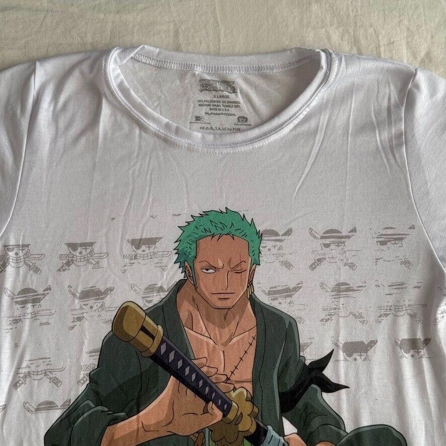 One Piece Rare One Piece Zoro T-Shirt AOP Stretch Anime Adult Size XL Size US XL / EU 56 / 4 - 3 Thumbnail