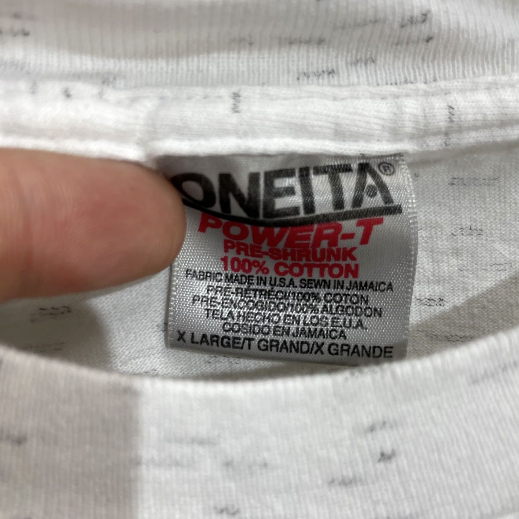 Vintage VINTAGE Las Vegas Nevada Gray T Shirt Graphic Mens XL Dollar Sign Single Stitch (Oneita) Size US XL / EU 56 / 4 - 2 Thumbnail