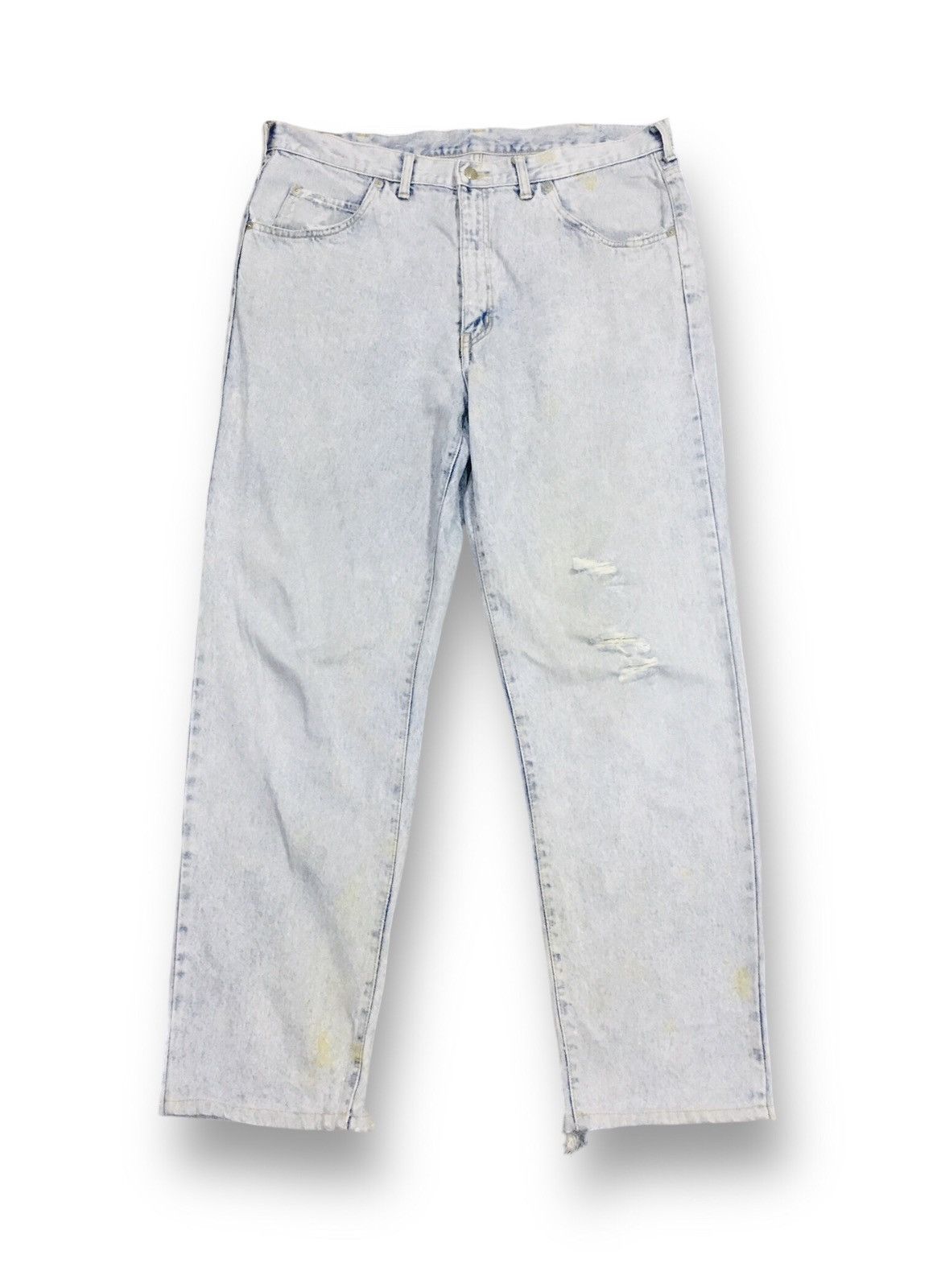 Edwin × Japanese Brand Edwin Distressed Jeans (18) Size US 36 / EU 52 - 1 Thumbnail