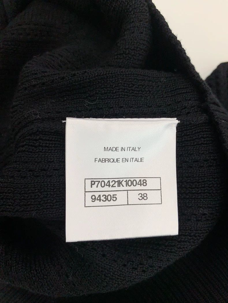 Chanel Chanel 21P black knitted cardigan jacket Size XS / US 0-2 / IT 36-38 - 4 Thumbnail