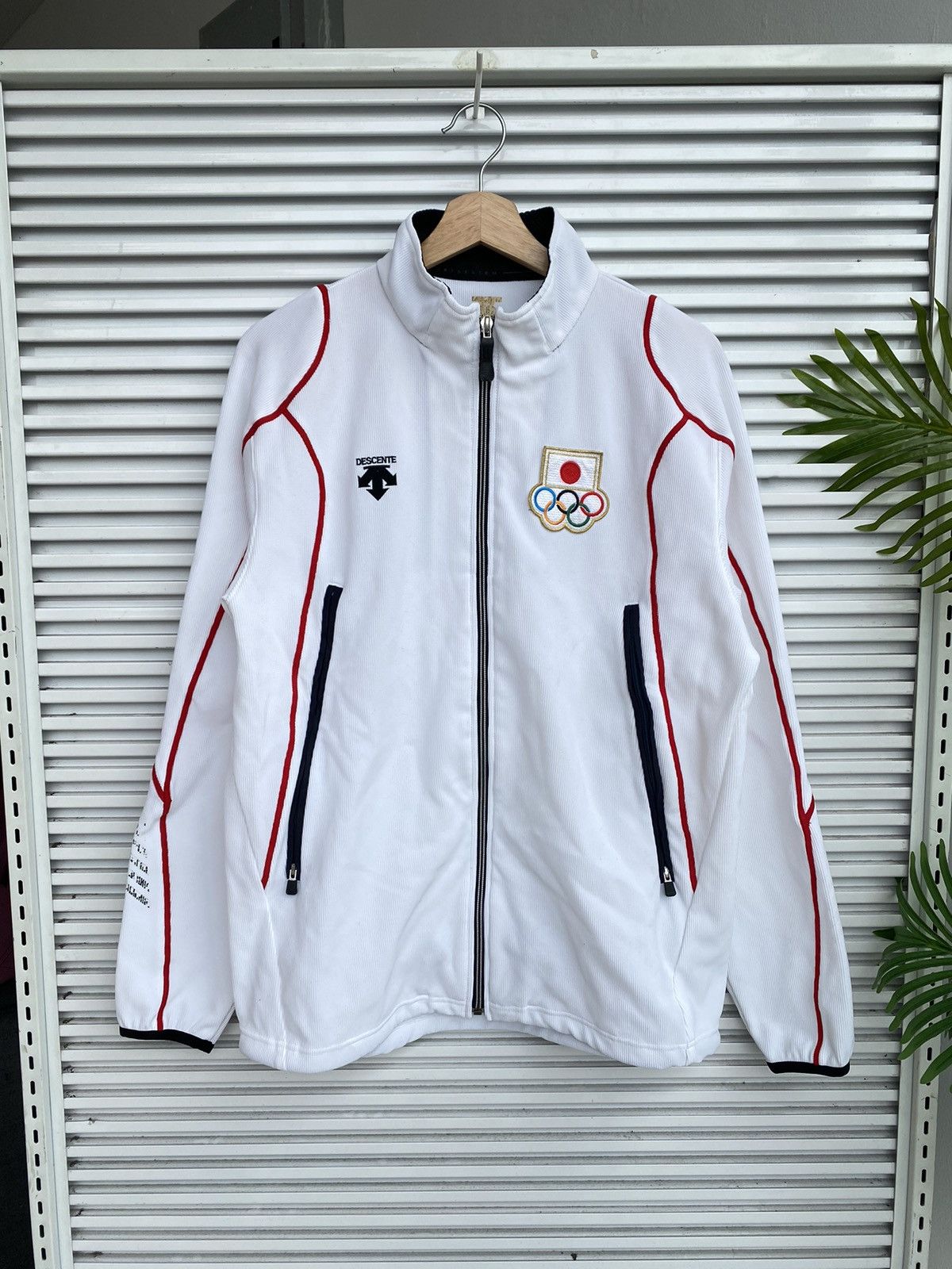 Japanese Brand Vintage Olympic Japan Sweater Zipper Tracktop Size US L / EU 52-54 / 3 - 1 Thumbnail