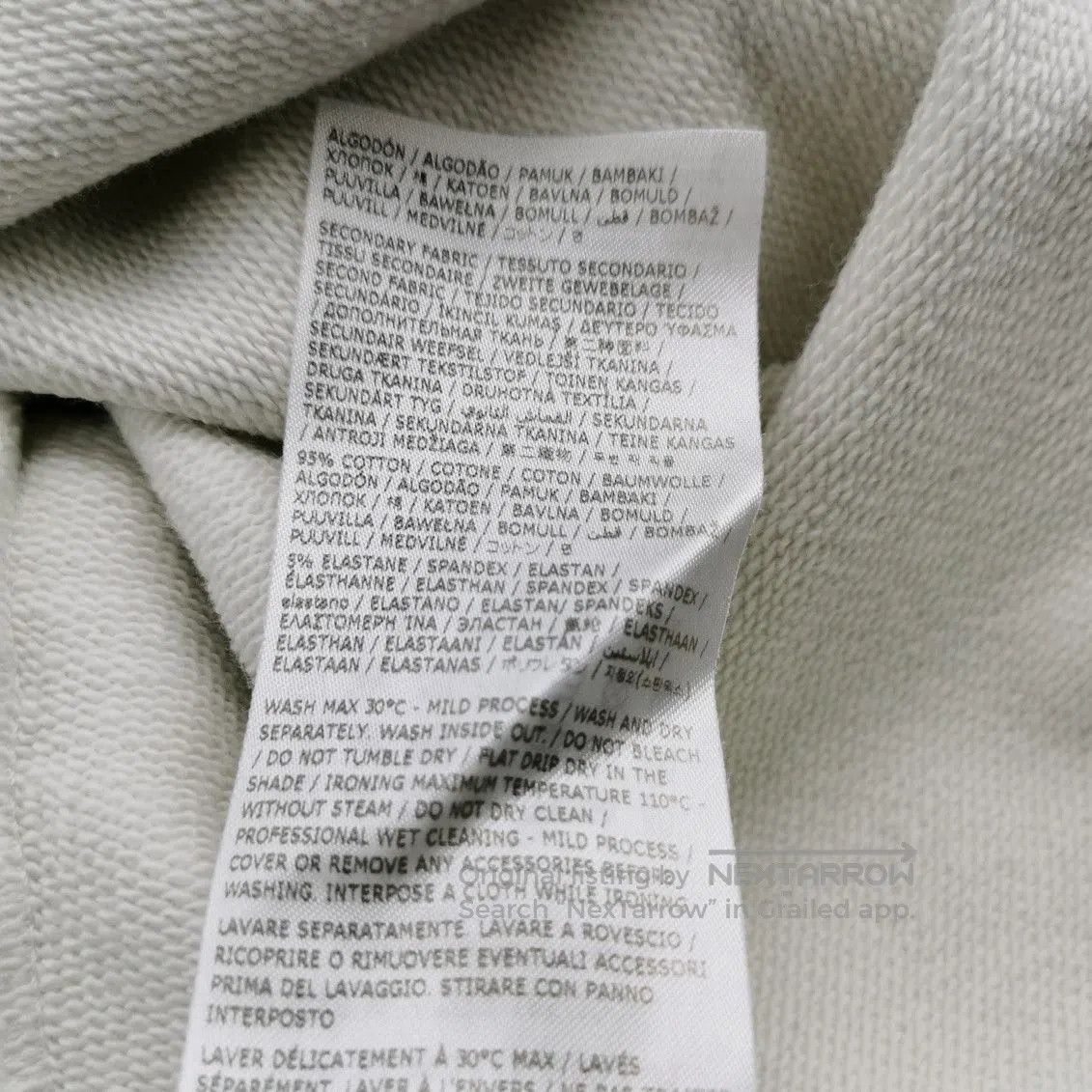 Maison Margiela Maison Margiela Cotton Crewneck Logo Sweatshirt XL. Size US XL / EU 56 / 4 - 8 Thumbnail