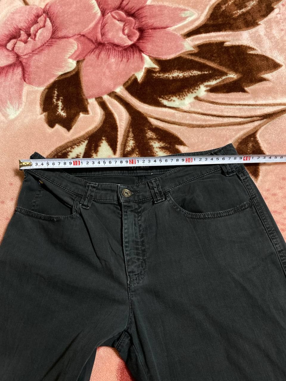 Armani × Vintage Vintage Armani Pocket Logo Baggy Jeans Y2K 32 Size US 30 / EU 46 - 19 Thumbnail