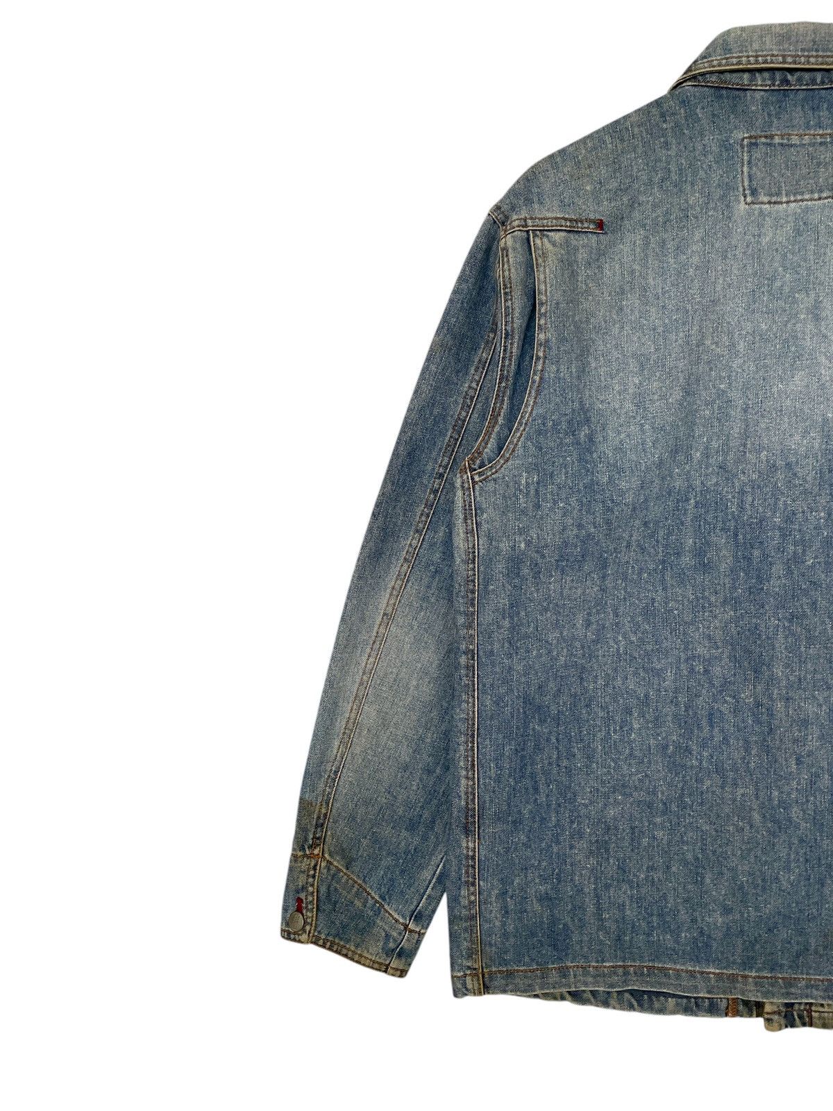 Marithe + Francois Girbaud Vintage Brand Marithe Francois Girbaud Denim Jacket 1990s Size US L / EU 52-54 / 3 - 7 Thumbnail